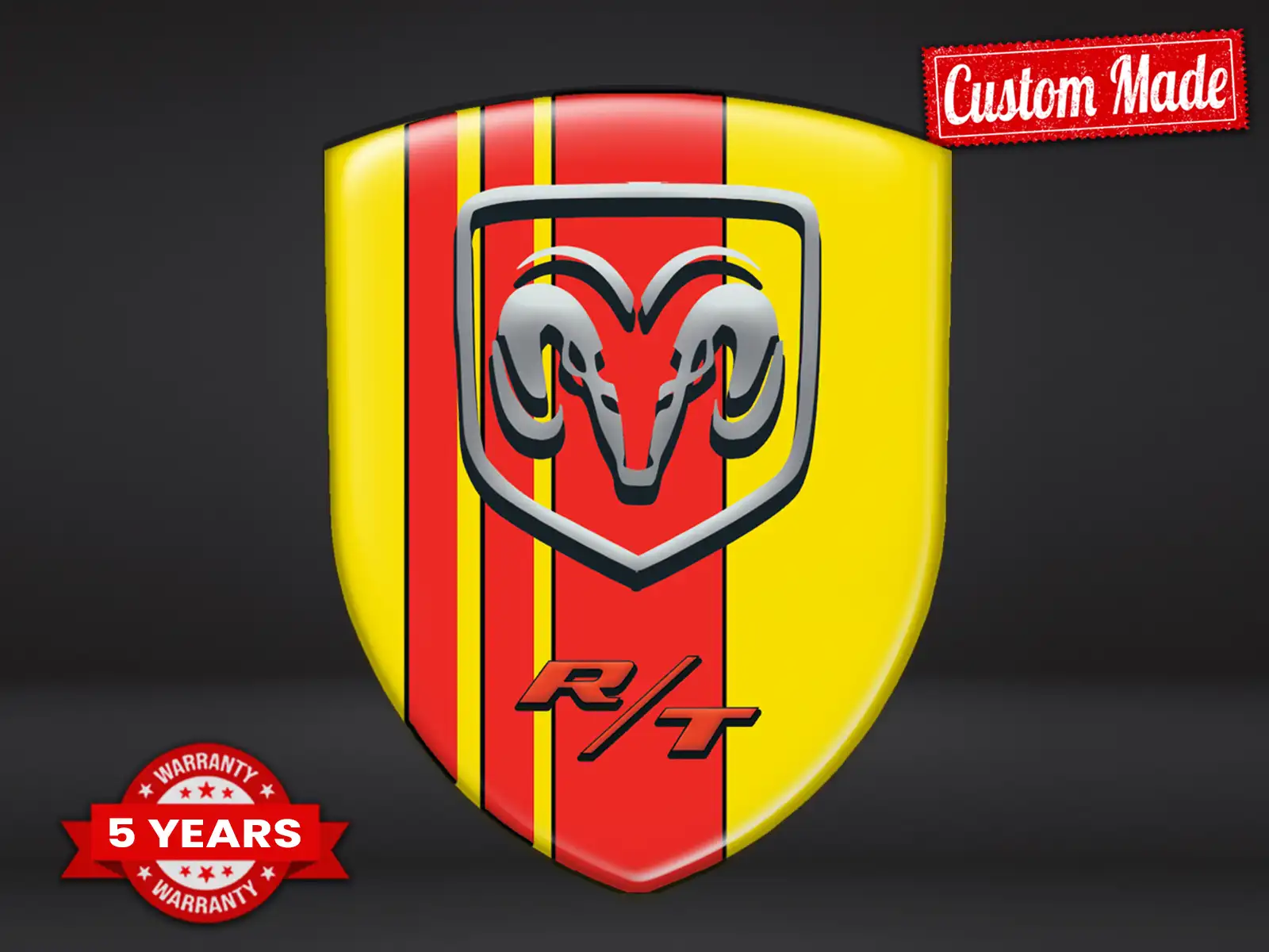 Dodge Adesivo Rinforzato Design Max Chic Pro Durevoli